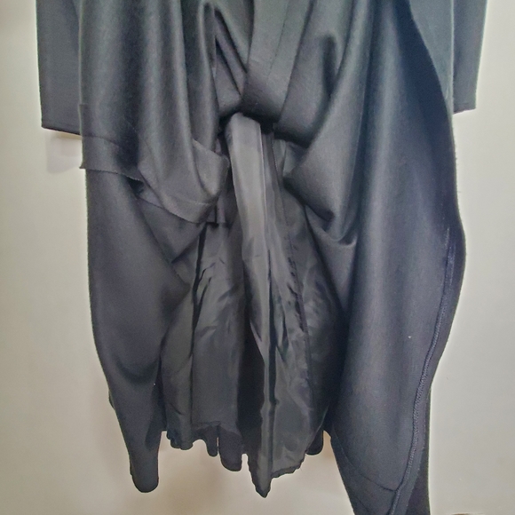 ALBERT NIPON Vintage Wool Blend Long Sleeve Fitted LBD Sz 4 Dress - Picture 8 of 11